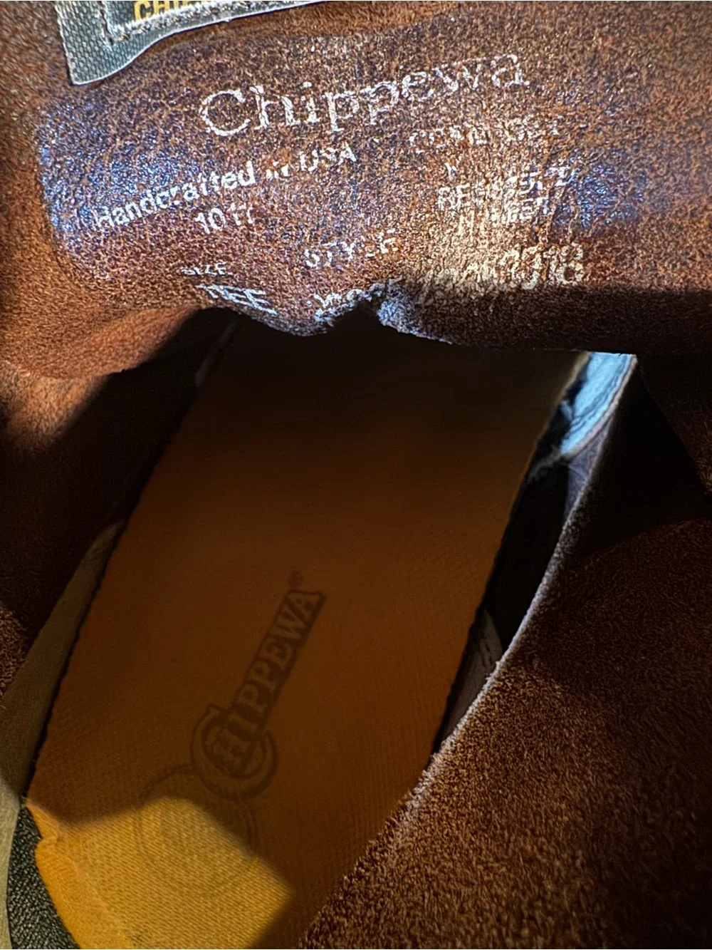 Vintage Chippewa Brown Leather Chukka Boots Made In USA Men’s 11EE